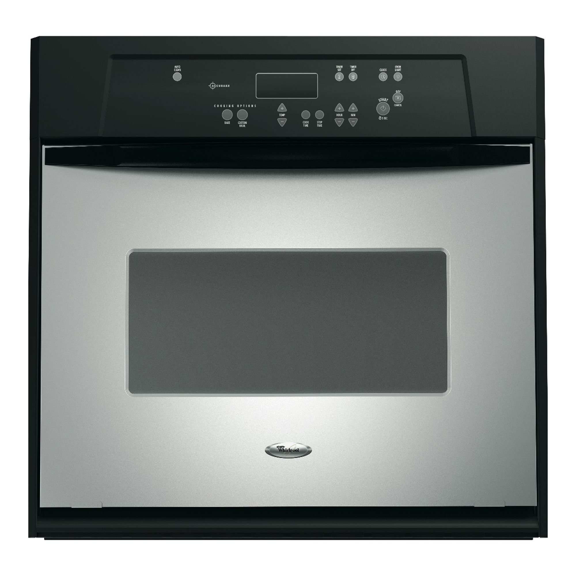 whirlpool accubake gas oven self cleaning instructions