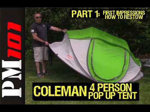 coleman 12 person tent instructions