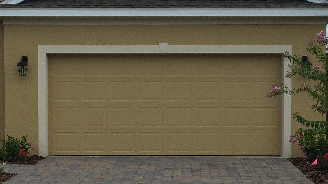 garage panel door installation instructions