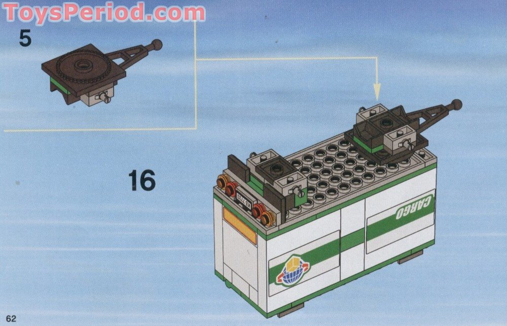 lego cargo truck 7733 instructions