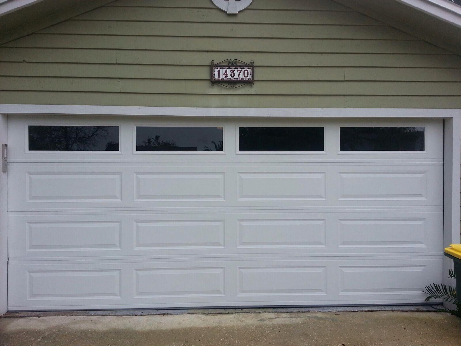 garage panel door installation instructions