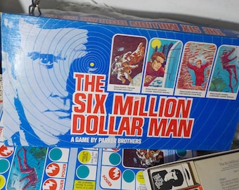 six million dollar man board game instructions