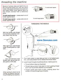 singer lockstitch 2000 sewing machine instructions