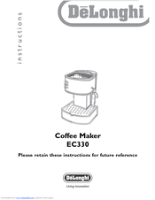 delonghi cappuccino maker ec-5 instructions