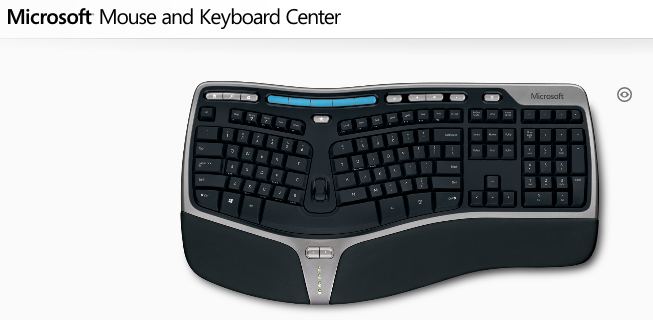 natural ergonomic 4000 keyboard instructions