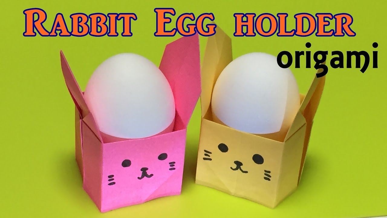Origami Egg Holder Instructions