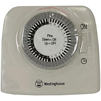 westinghouse 24 hour mechanical timer instructions